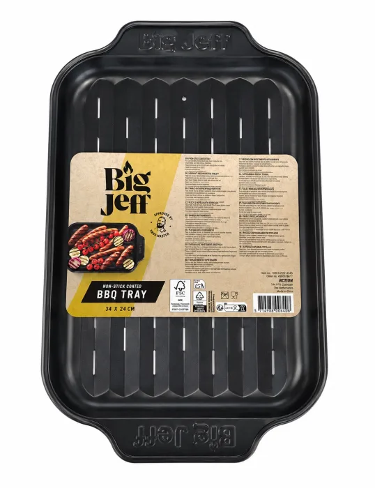 Big Jeff BBQ kepimo padėklas 34 × 24 cm