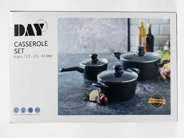 Puodų rinkinys DAY Casserole Set, 6 dalių